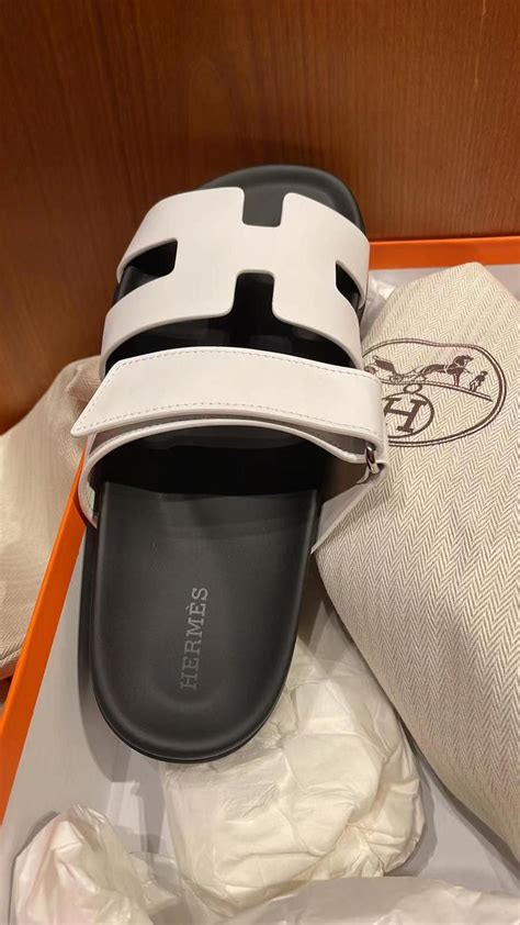 black and white hermes sandals|hermes chypre sandals suede.